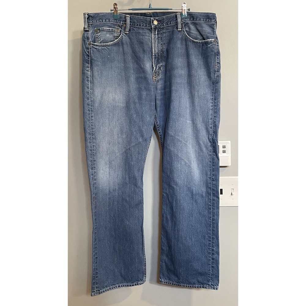 Polo Ralph Lauren Jeans Classic 807 Distressed Denim Y2K 5 Pocket Mens 38x31